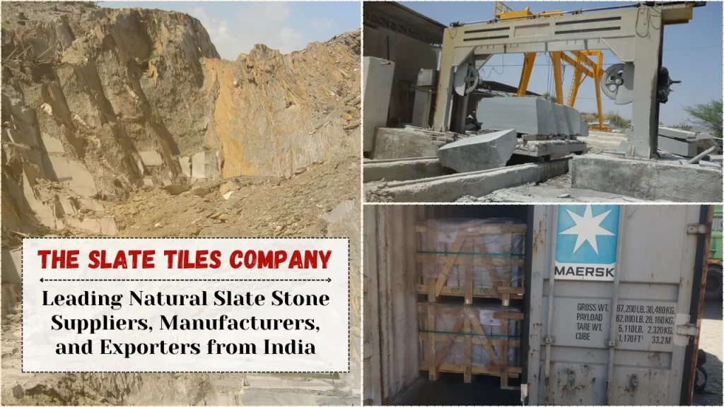 The Slate Tiles Company: Leading Natural Slate Stone Suppliers, Manufacturers, and Exporters from India
